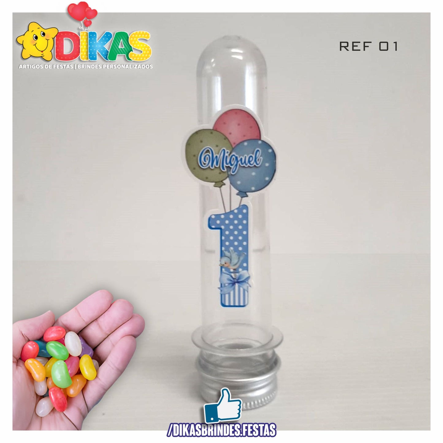 TUBETE PERSONALIZADO - BEBÉ