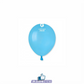 BALÃO LÁTEX AZUL CLARO 5" - SACO COM 100