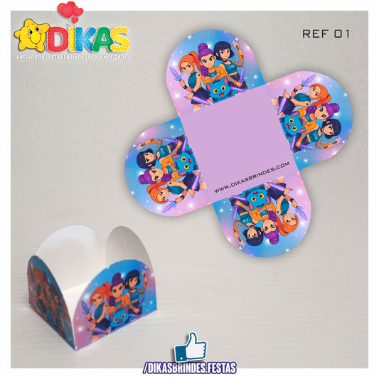 PORTA-FORMINHAS TEMÁTICAS  - GUERREIRAS DO K-POP