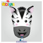 BALÃO FOIL CABEÇA ZEBRA 29"