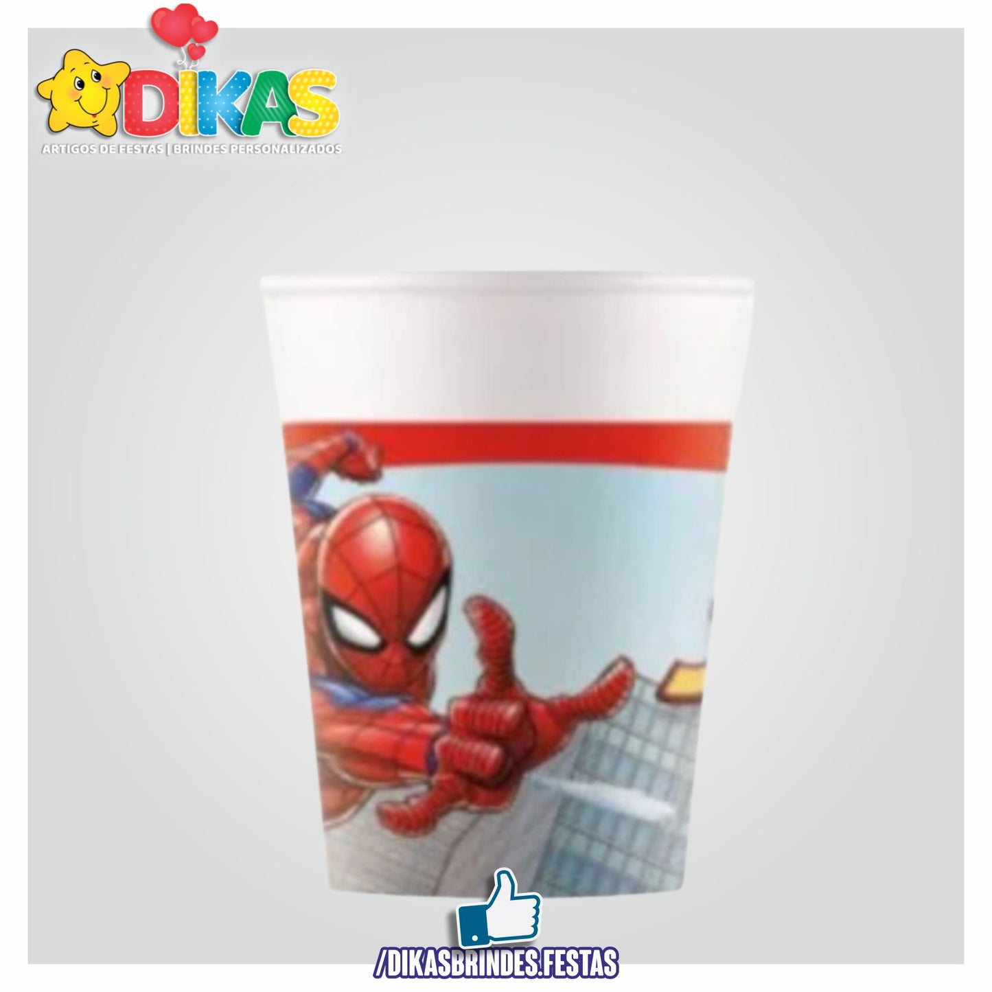 COPOS HOMEM ARANHA