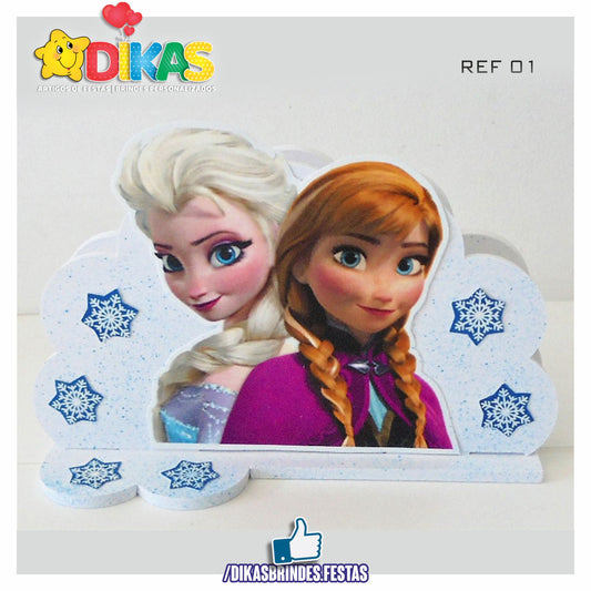 PORTA-GUARDANAPO EM PVC - FROZEN